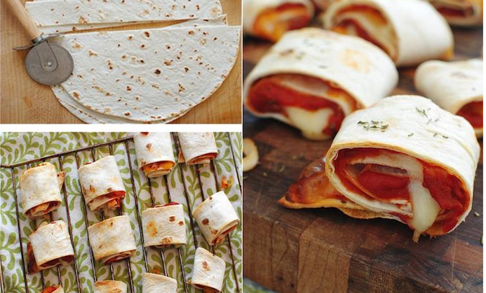 Involtini di piadina ripieni | Ricetta ed ingredienti dei ...