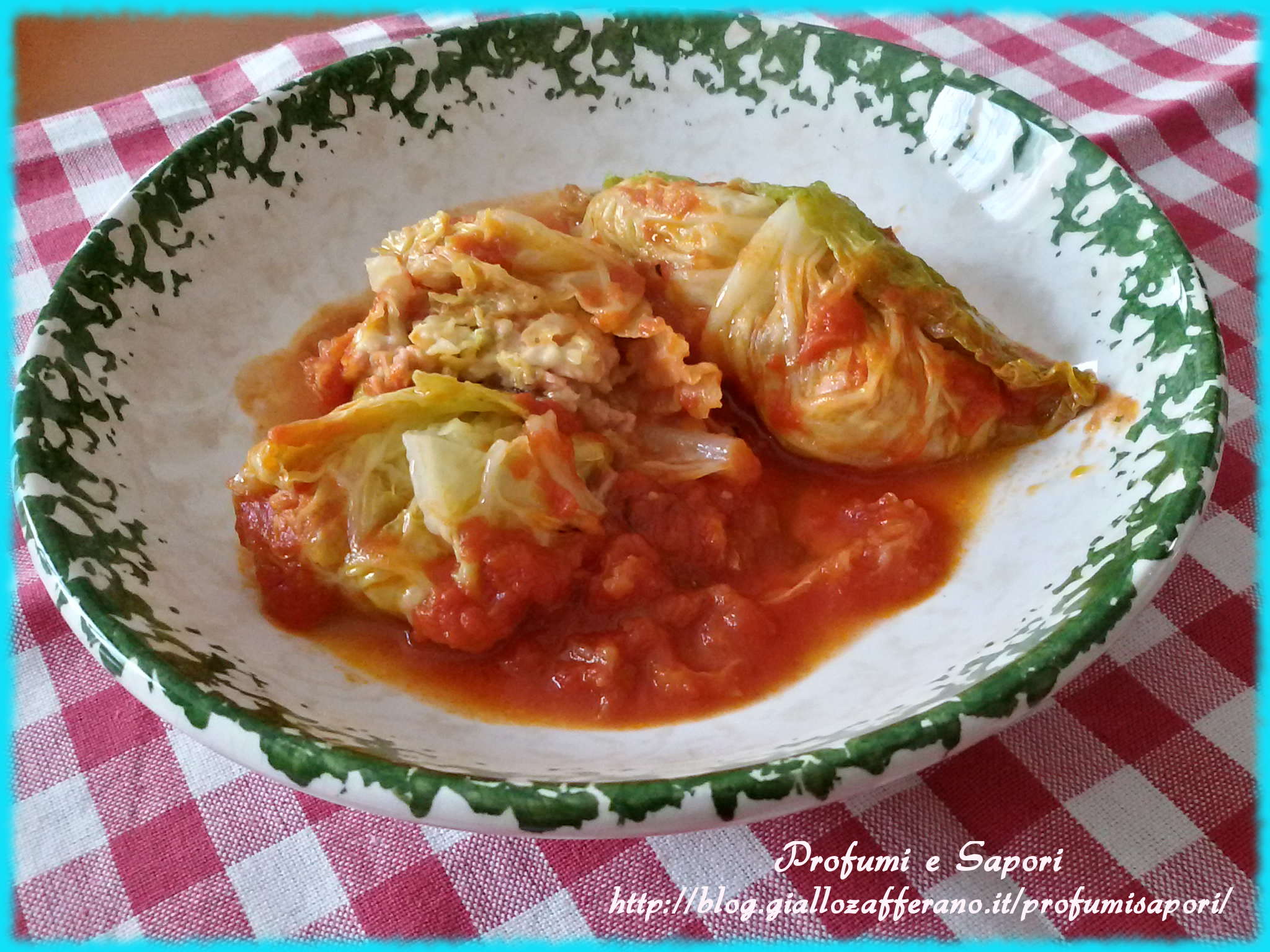 INVOLTINI DI VERZA CON PROSCIUTTO E FONTINA Ricetta ed ingredienti