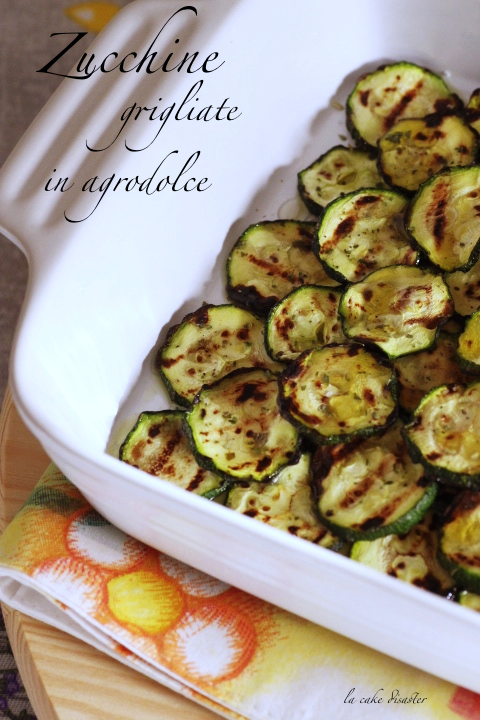 Zucchine grigliate in agrodolce | Ricetta ed ingredienti ...