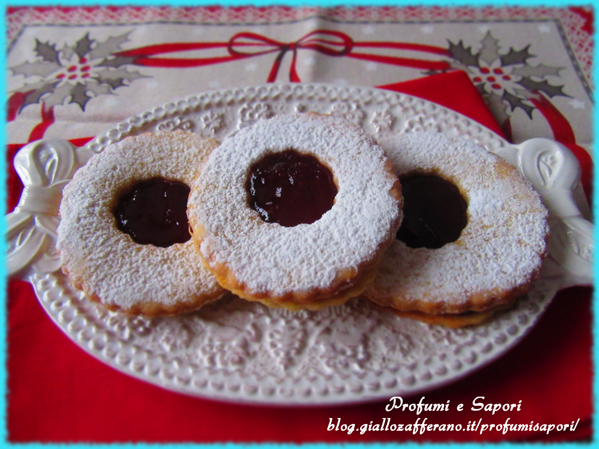 BISCOTTI OCCHIO DI BUE ALLA MARMELLATA | Ricetta ed ...