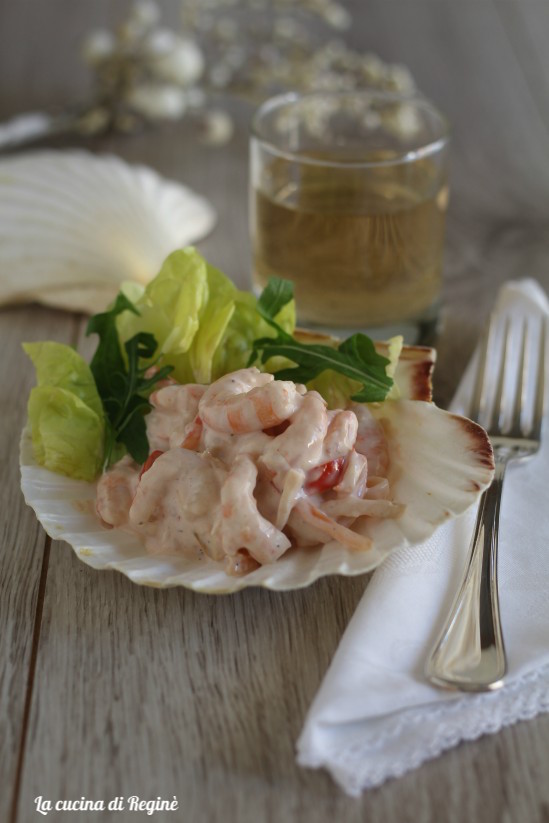 Cocktail di gamberi, antipasto semplice e veloce Ricetta ed