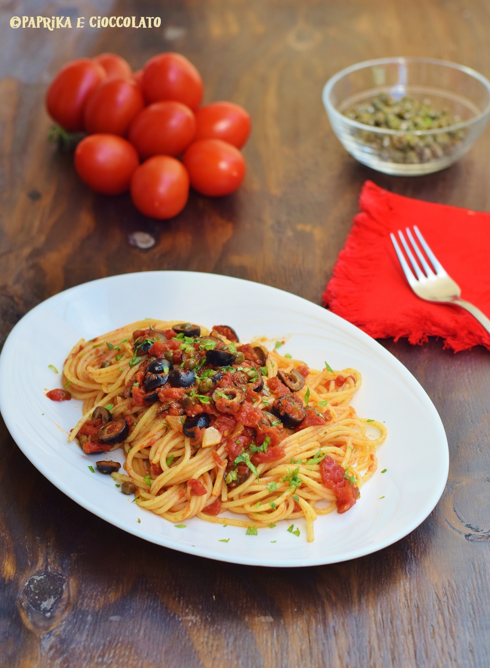 Spaghetti Alla Puttanesca | Ricetta Ed Ingredienti Dei Foodblogger Italiani