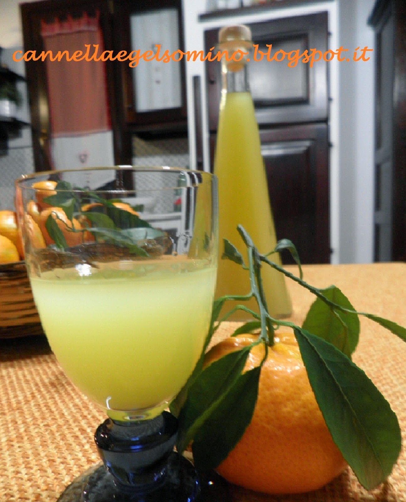 crema di liquore al mandarino ricetta della nonna