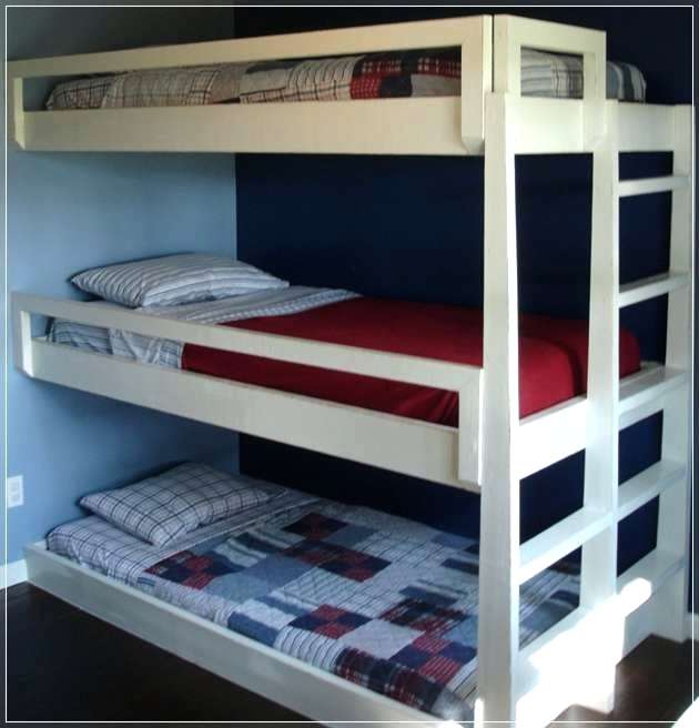 bunk bed for 3 people