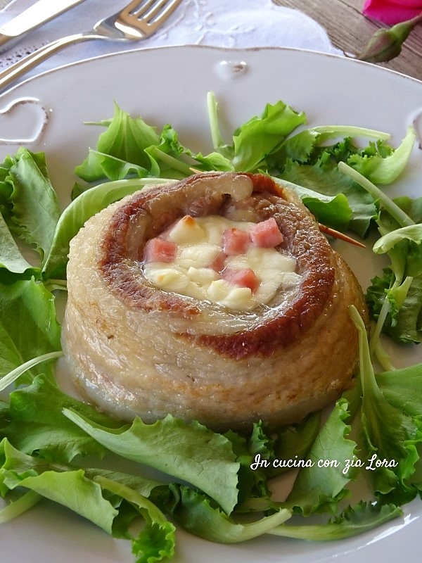 Nidi di vitello con prosciutto cotto e scamorza Ricetta ed