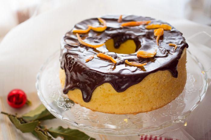 Chiffon cake arancia e cioccolato | Ricetta ed ingredienti ...