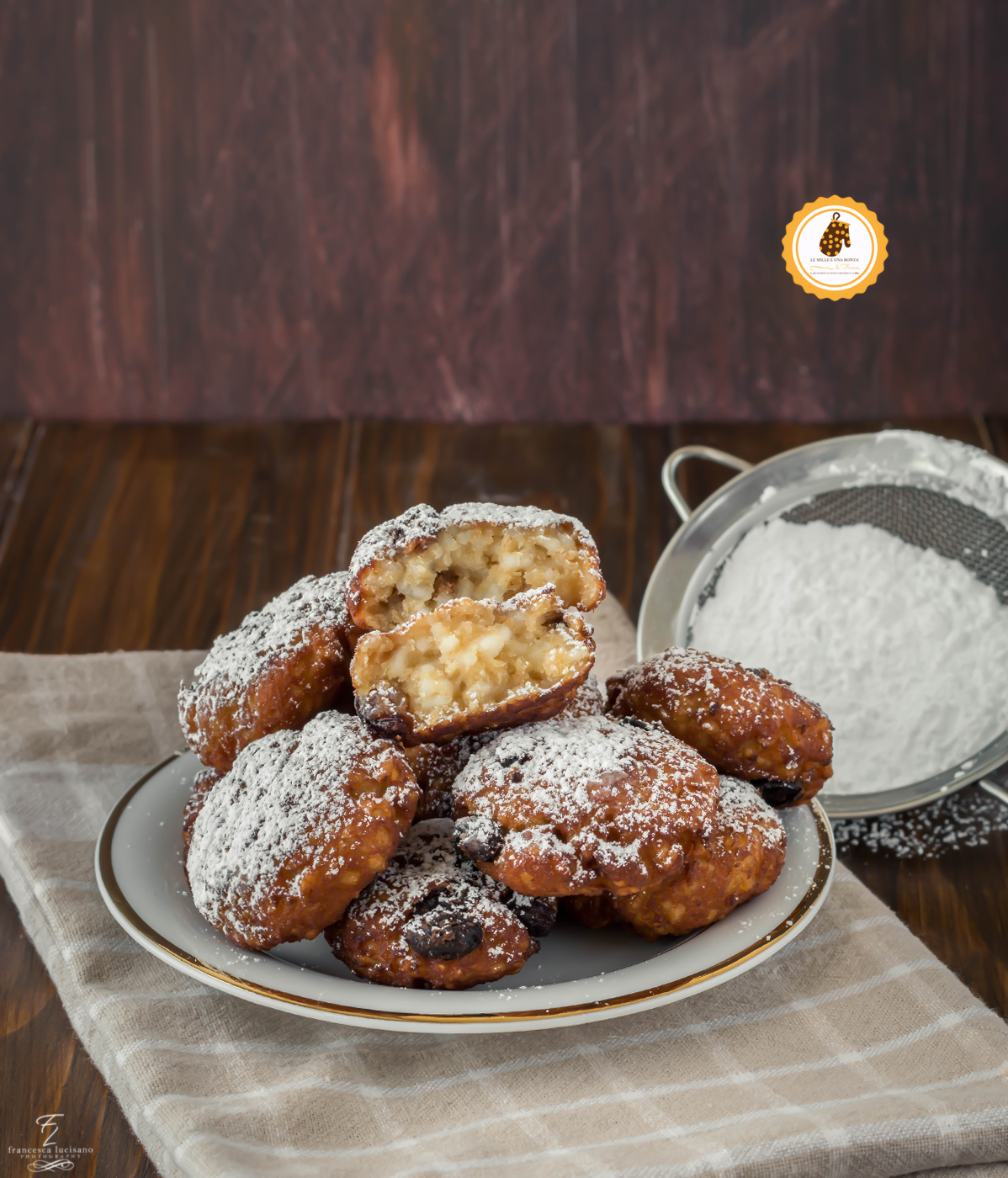 Frittelle dolci di riso e uvetta | Ricetta ed ingredienti ...