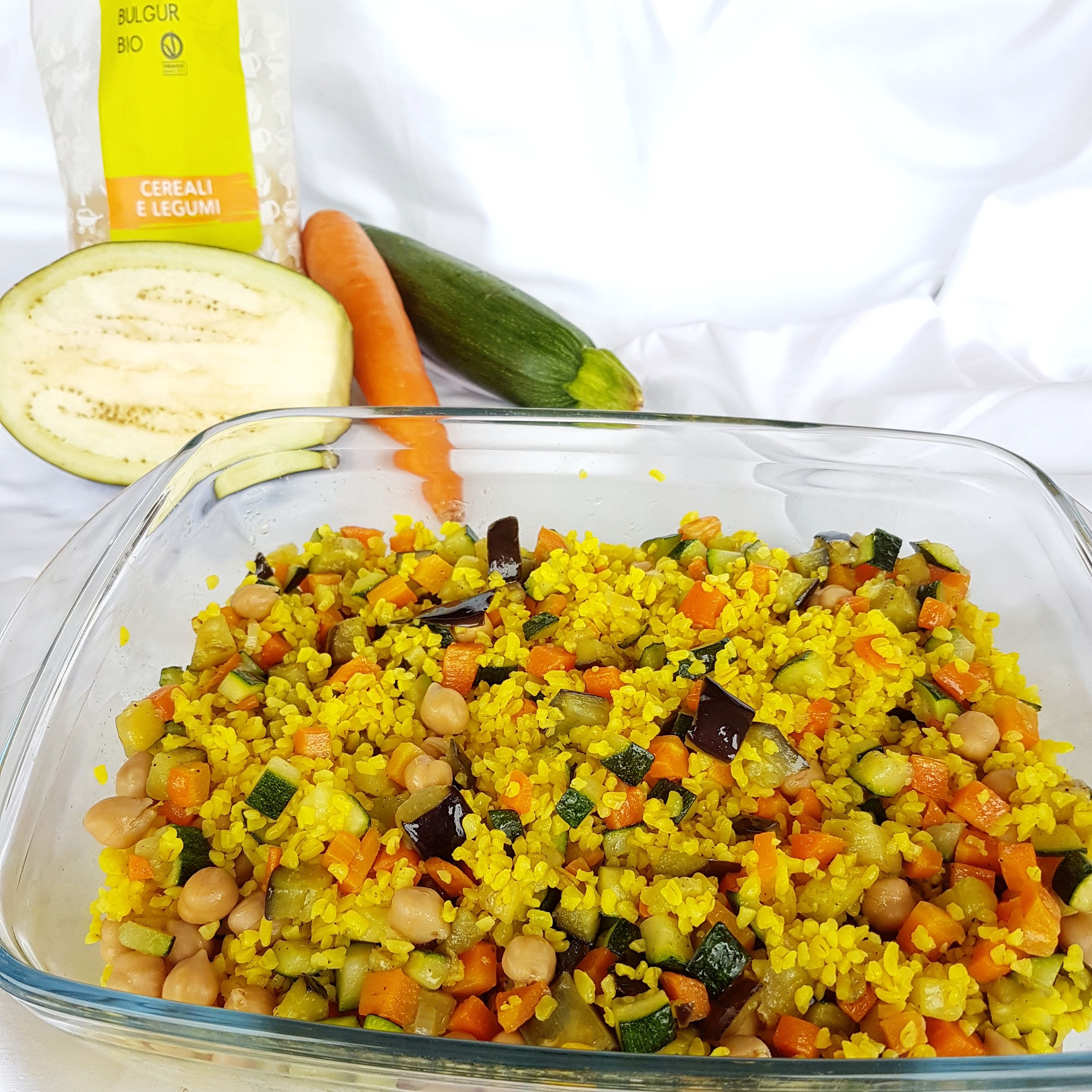 Bulgur alle verdure e ceci | Ricetta ed ingredienti dei ...