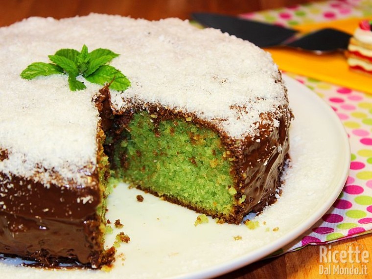 Torta Menta Cocco E Nutella Vasetti