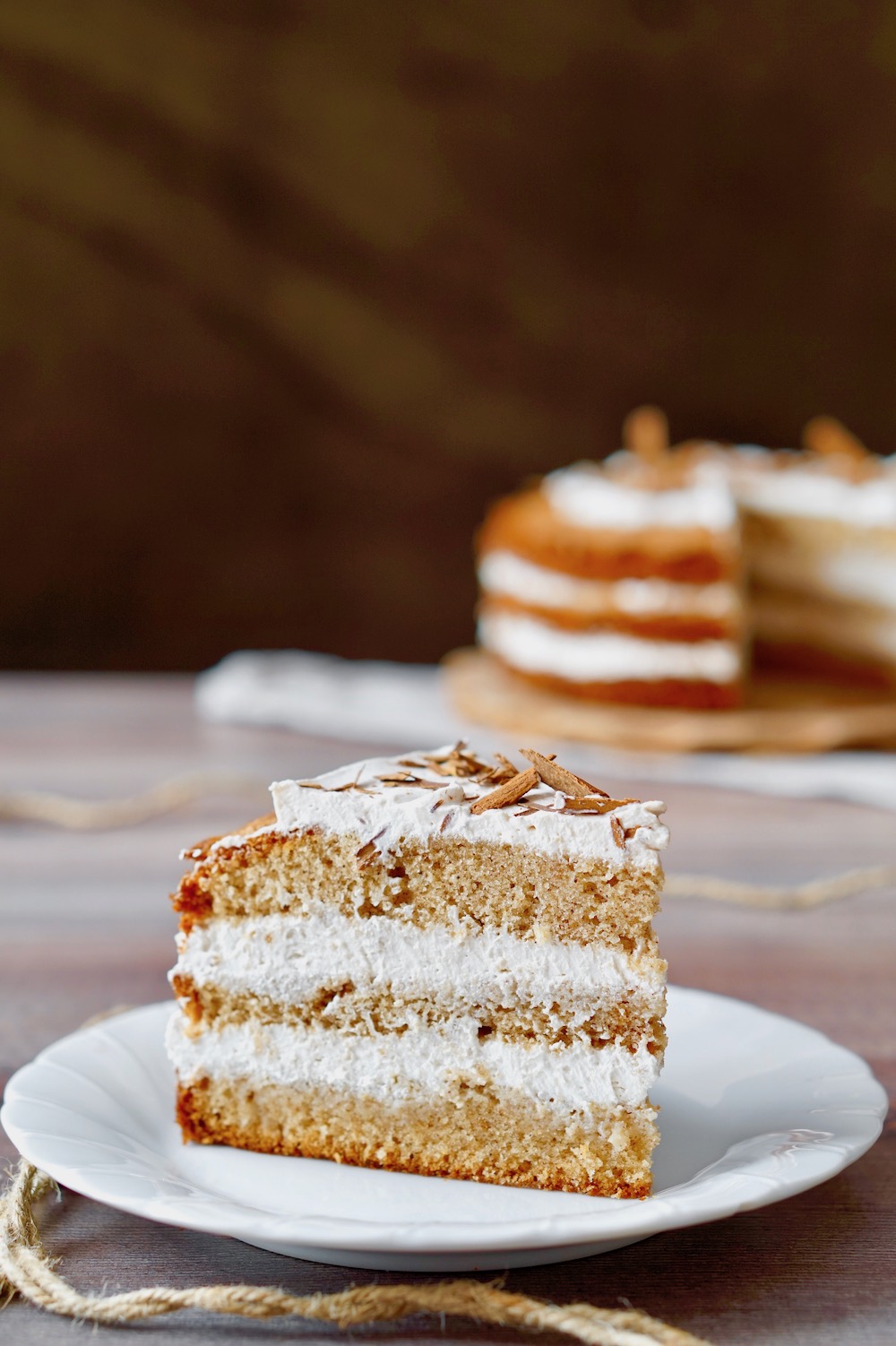 Torta alla Cannella con Crema al Caffè | Ricetta ed ...