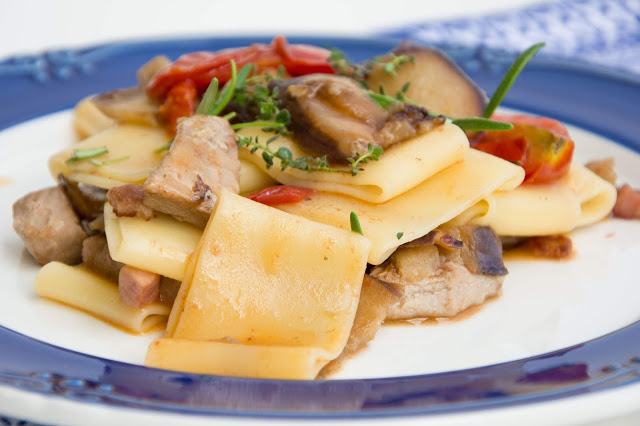 Paccheri con tonno fresco e melanzane | Ricetta ed ...