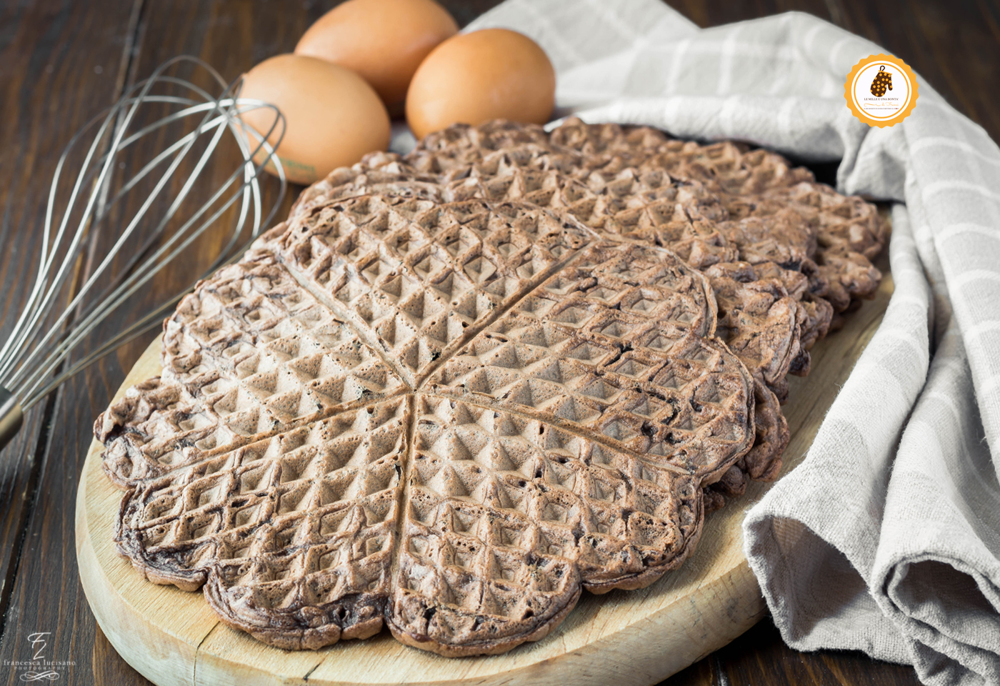 Waffle light al cacao | Ricetta ed ingredienti dei Foodblogger italiani