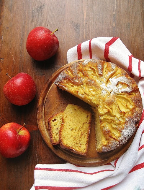 Torta Di Mele Sofficissima Con Prescins Ua Una Storia Damore In