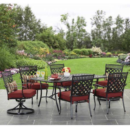 Better Homes And Gardens 7 Piece Outdoor Dining Sets | Ricetta ed