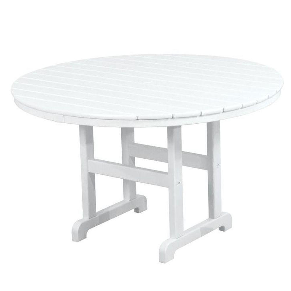 round white patio dining table