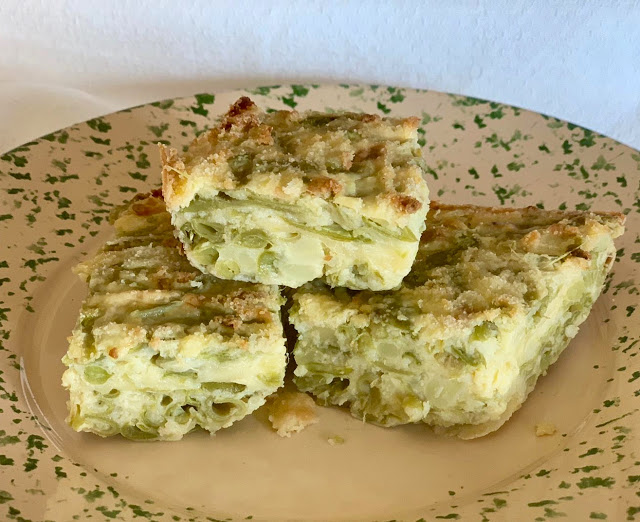 Sformato Di Fagiolini E Patate Cotto E Mangiato