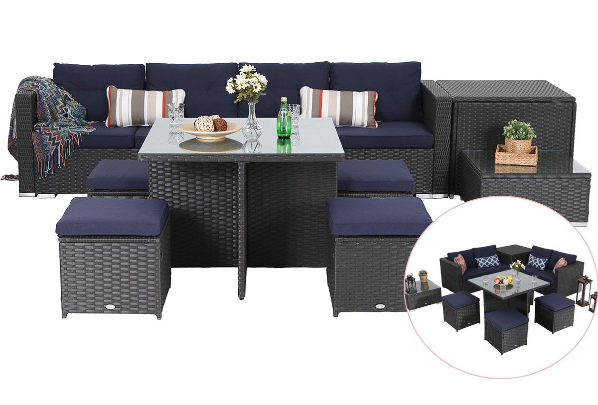 Outdoor Sectional With Dining Table Ricetta ed ingredienti dei