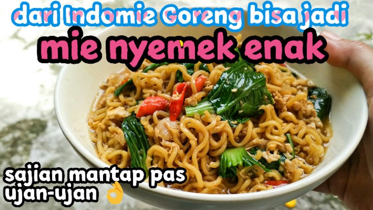 Resep Indomie Goreng Nyemek Pedas – Resep Indomie Goreng Nyemek Yang