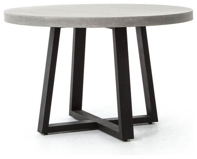Outdoor Dining Table With Stone Top And Resin Base Ricetta ed