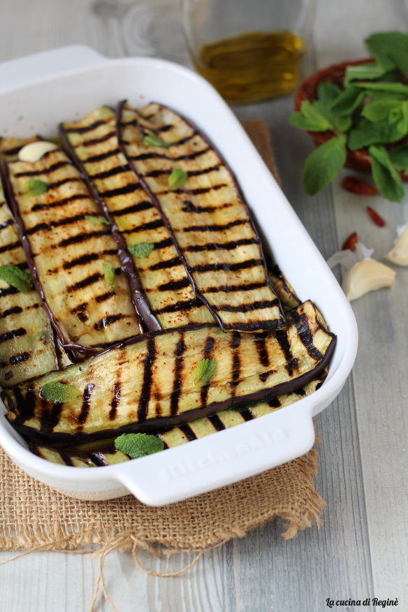 Melanzane grigliate, contorno veloce | Ricetta ed ingredienti dei ...