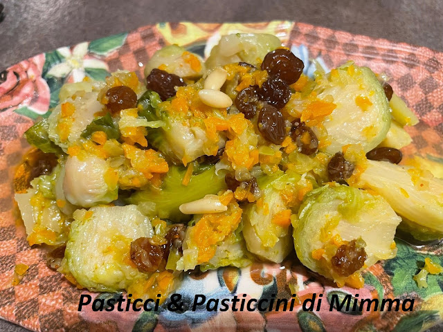 CAVOLETTI DI BRUXELLES ALLA SICILIANA | Ricetta ed ingredienti dei ...