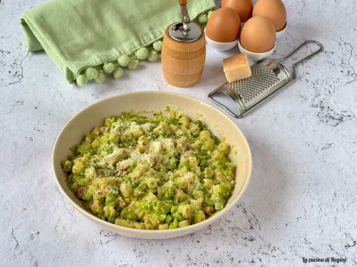 Pasta e Piselli Cremosa con Uova | Ricetta ed ingredienti dei ...